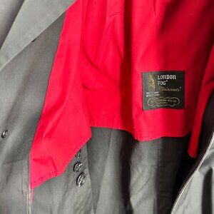 Vintage Black Trench Coat